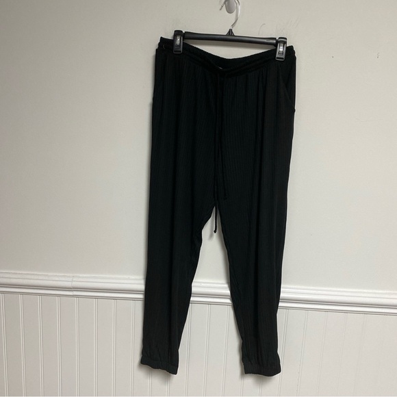 Green Envelope 2 Piece Long Ribbed Duster and Pants Size Large - Picture 5 of 9